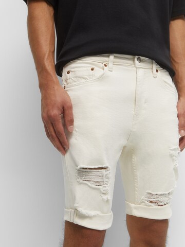 Pull&Bear regular Jeans i beige