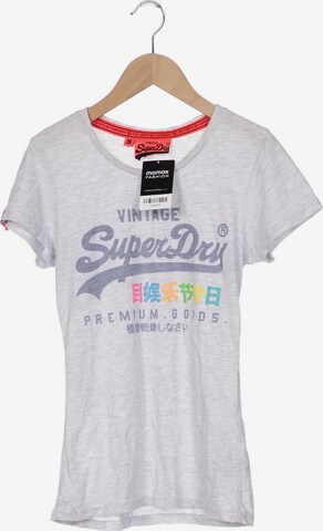 Superdry T-Shirt S in Grau: predná strana