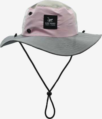 Cappello sportivo 'Boonie' di Surf Monkey in rosa: frontale