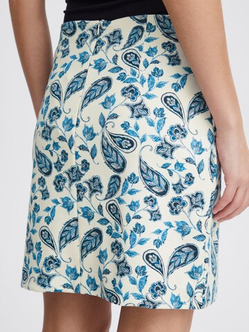 ICHI Skirt ' Kate ' in Blue