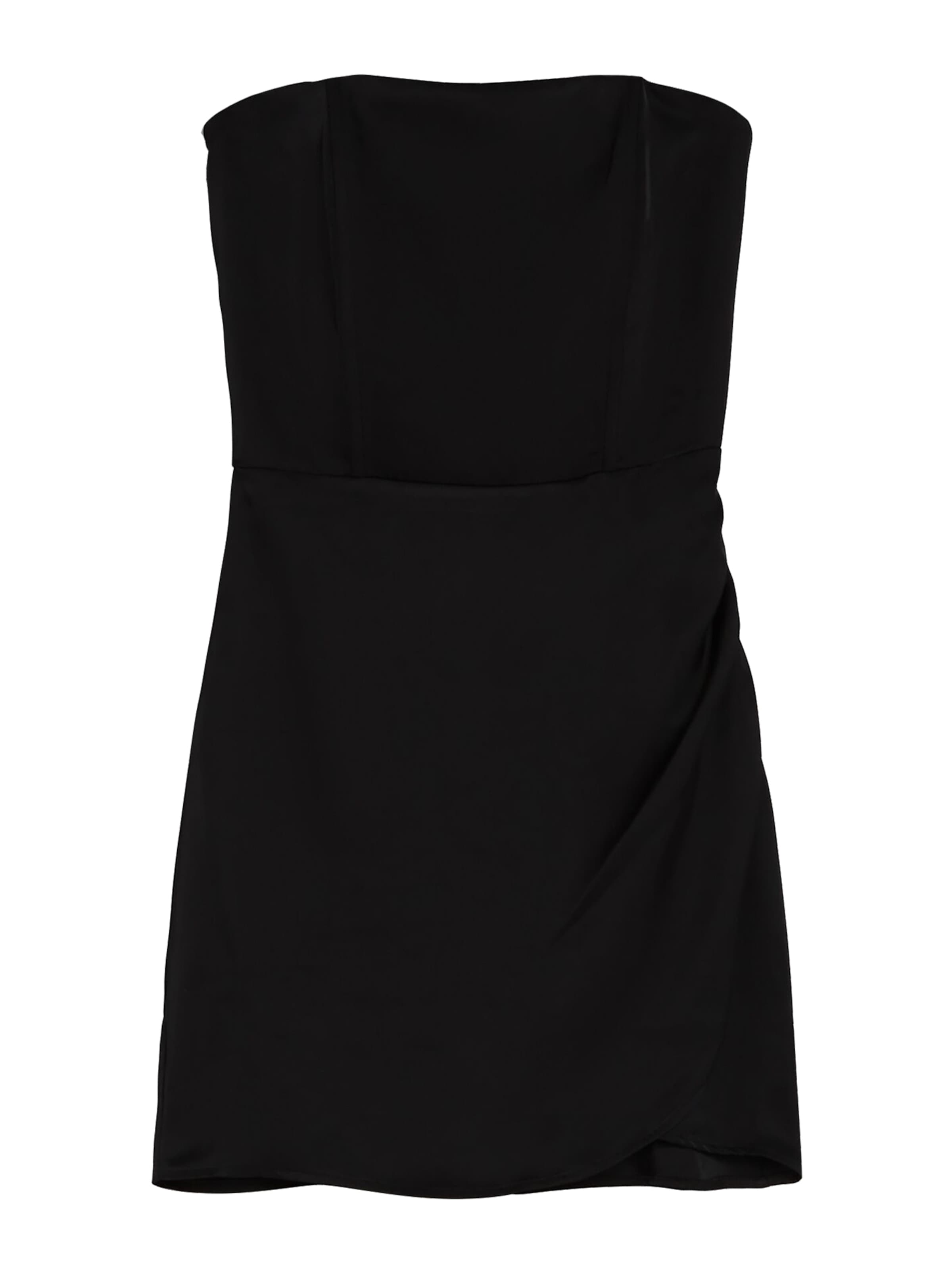 Bershka Šaty - Čierna: predná strana