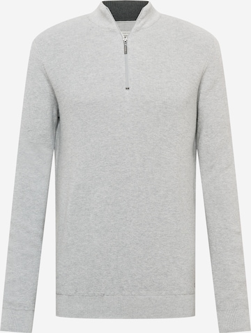 TOM TAILOR Sweater in Grey: front