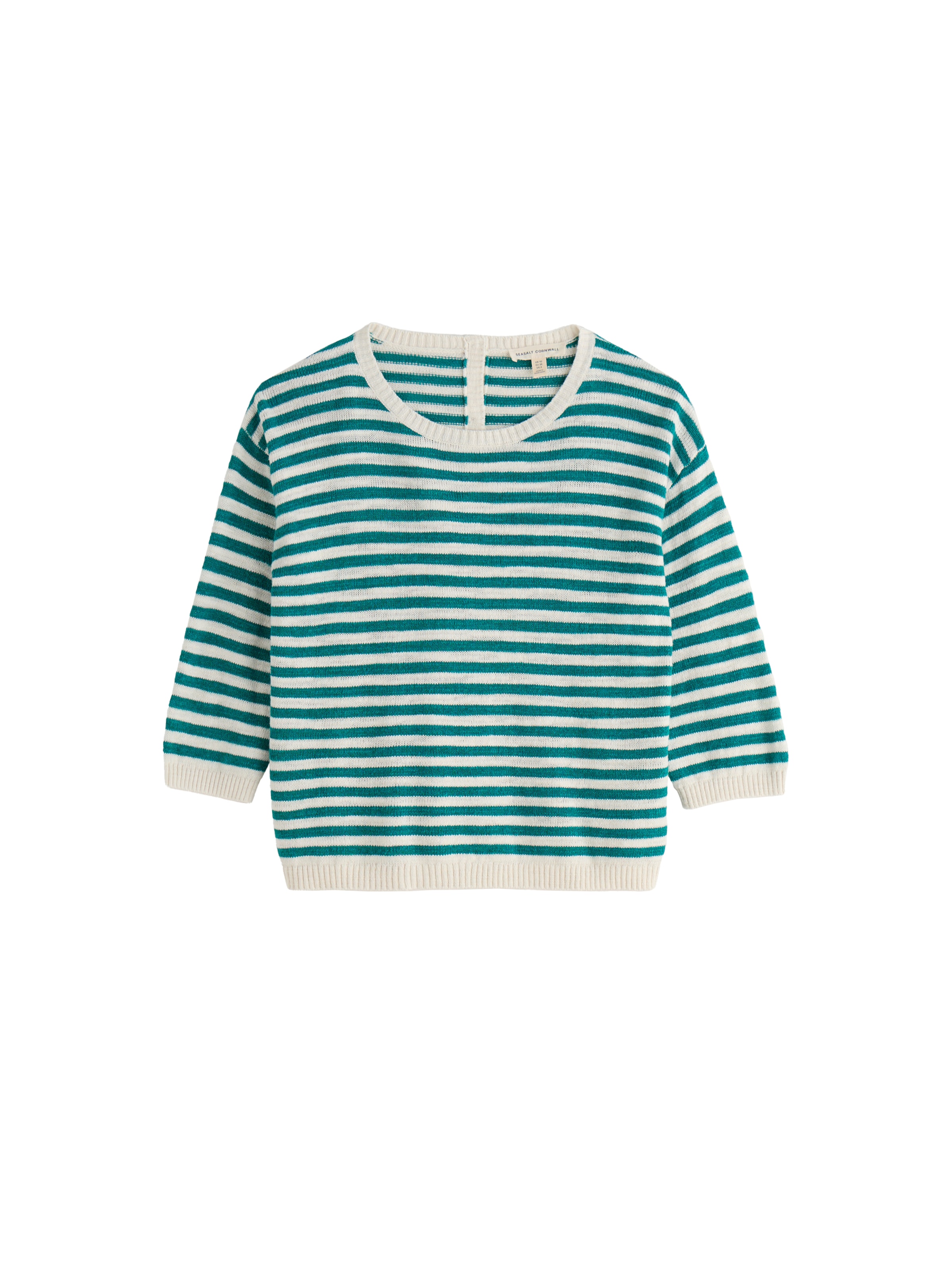 Pull-over 'Knavock' Seasalt Cornwall en vert : devant