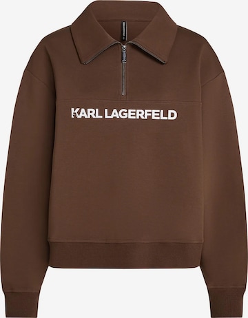 ruda Karl Lagerfeld Megztinis be užsegimo: priekis