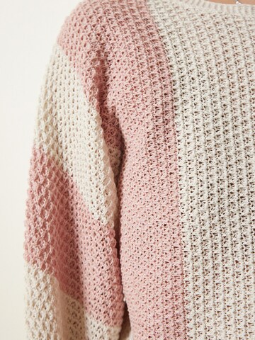 Happiness İstanbul Pullover i beige