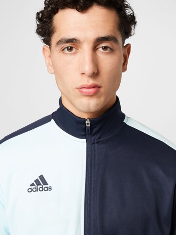 ADIDAS SPORTSWEAR Trainingsjacke 'Tiro Half & Half' in Blau