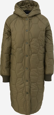 QS Ανοιξιάτικο και φθινοπωρινό παλτό σε πράσινο: μπροστά