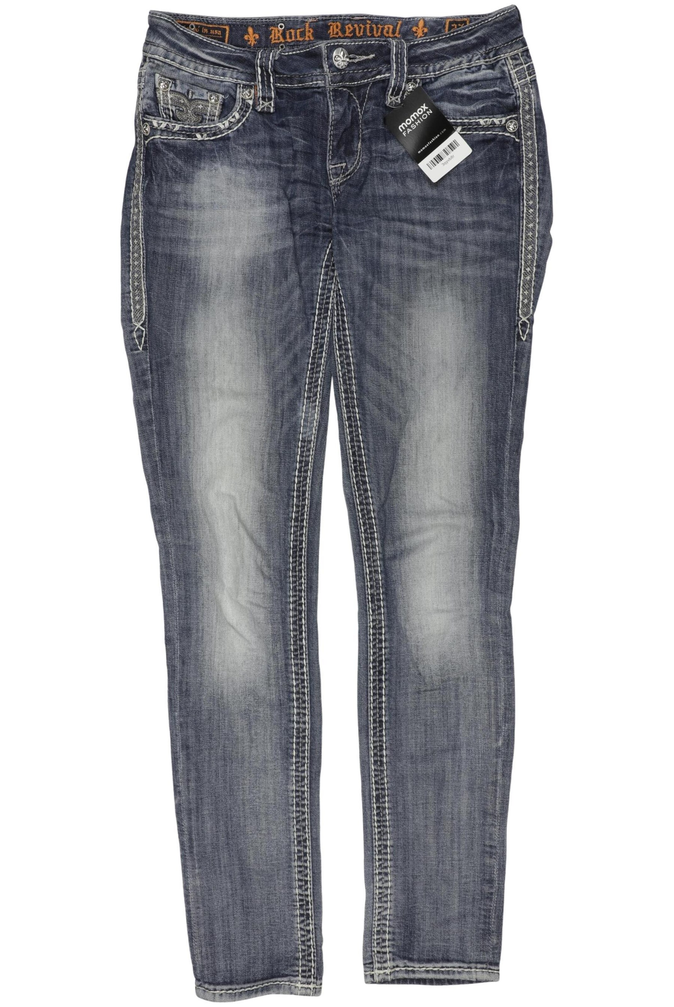 Rock Revival Jeans in 27 in Blue: front