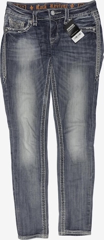 Rock Revival Jeans 27 in Blau: Vorderseite