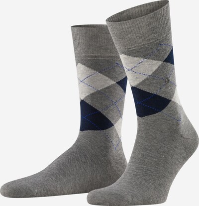 BURLINGTON Socken 'KING' in nachtblau / grau / hellgrau, Produktansicht