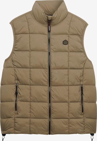 Superdry & Co Vest 'Fuji' in Brown: front