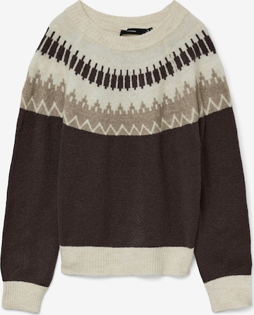 VERO MODA Свитер 'VMSIMONE' в Коричневый: спереди