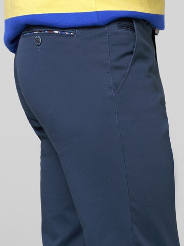 Regular Pantalon chino 'Bonn' MEYER en bleu