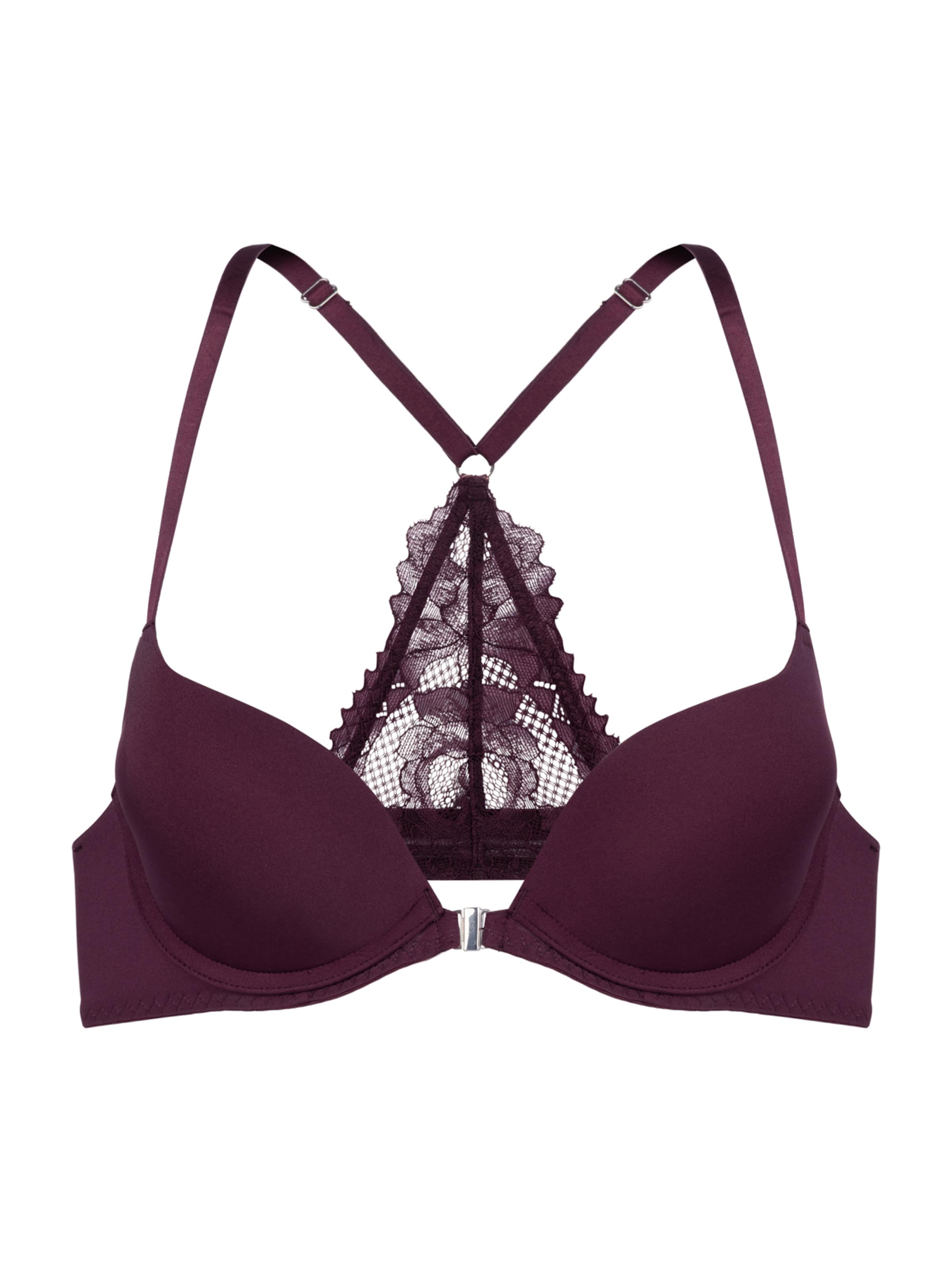 Dorina Triangel BH 'Grace' in Lila: Vorderseite