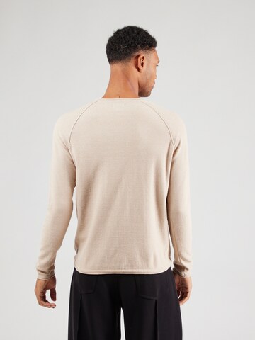 Pull-over 'JREBNOAH' JJ Rebel en beige
