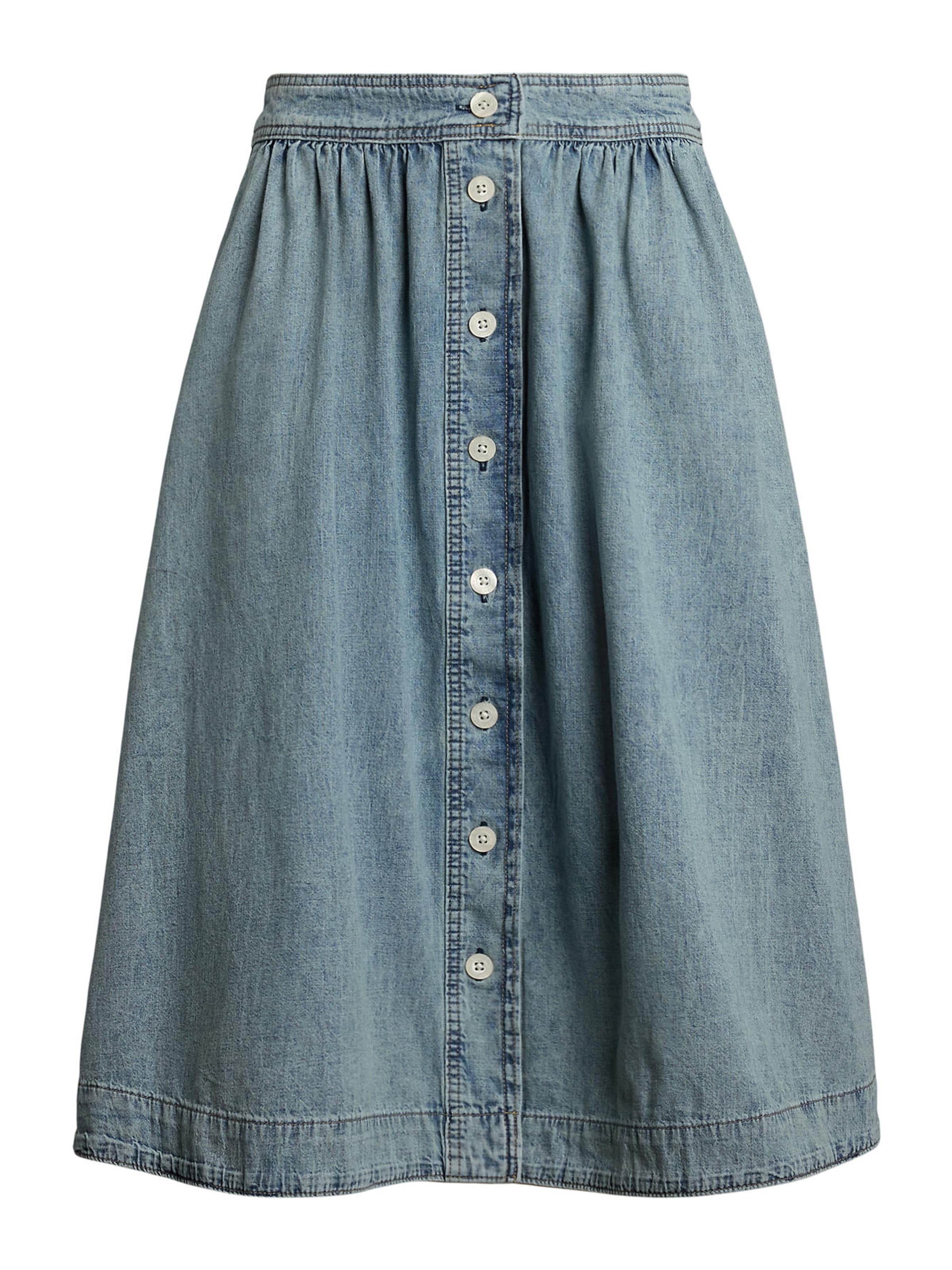 Lauren Ralph Lauren Nederdel i blå: forside