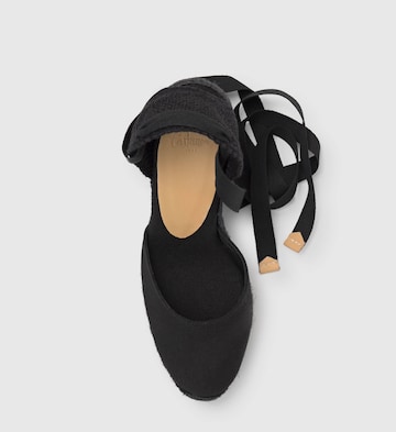 Castañer Espadrillo 'Carina' värissä musta