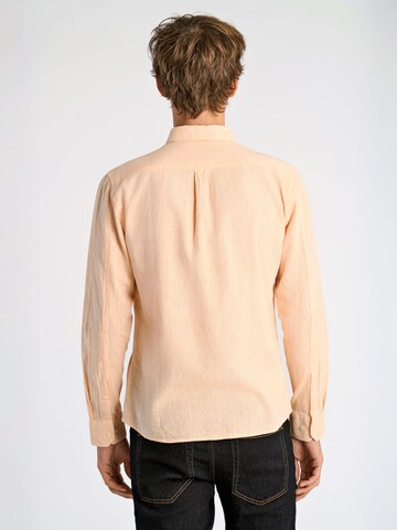 Lindbergh Regular fit Overhemd in Oranje