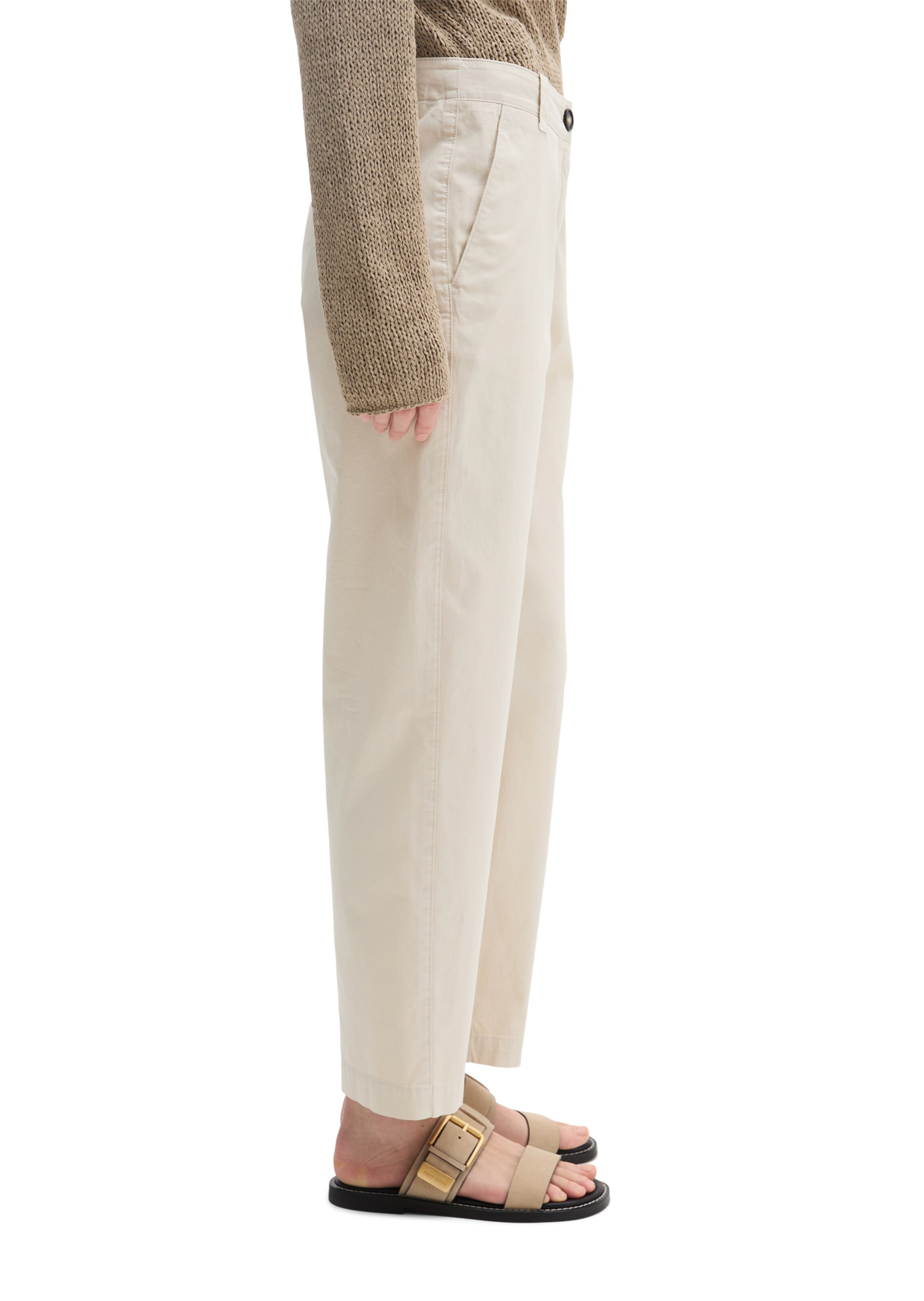 Marc O'Polo Tapered Hosel 'Rimka' in Grau