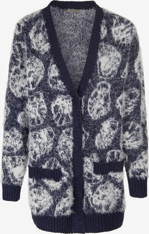 Uta Raasch Knit Cardigan in Blue: front