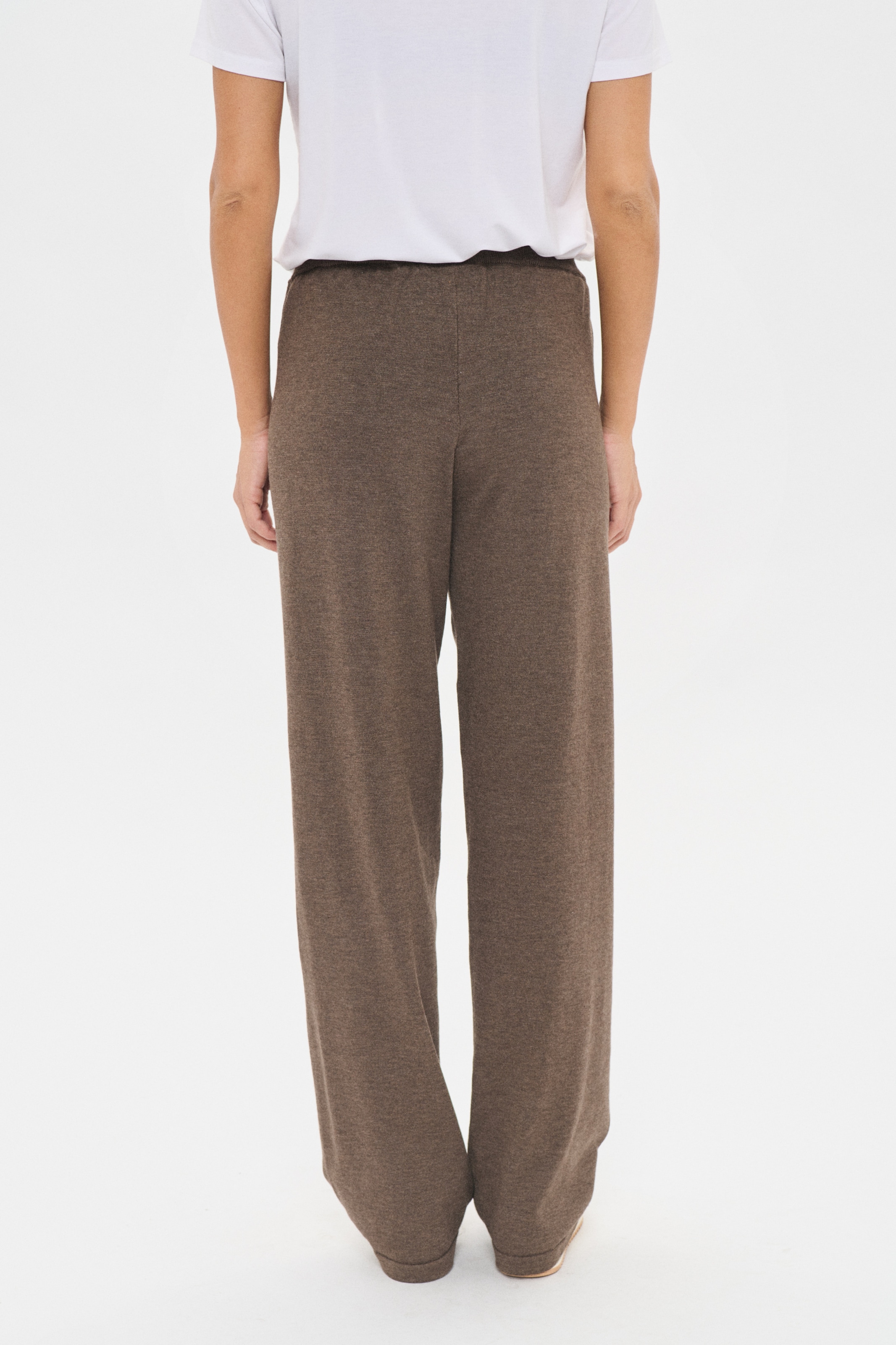 Regular Pantalon 'Mila' SAINT TROPEZ en marron