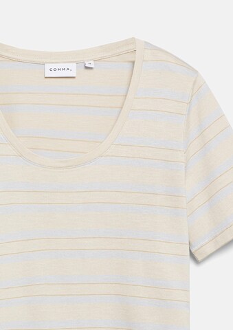 T-shirt COMMA en beige