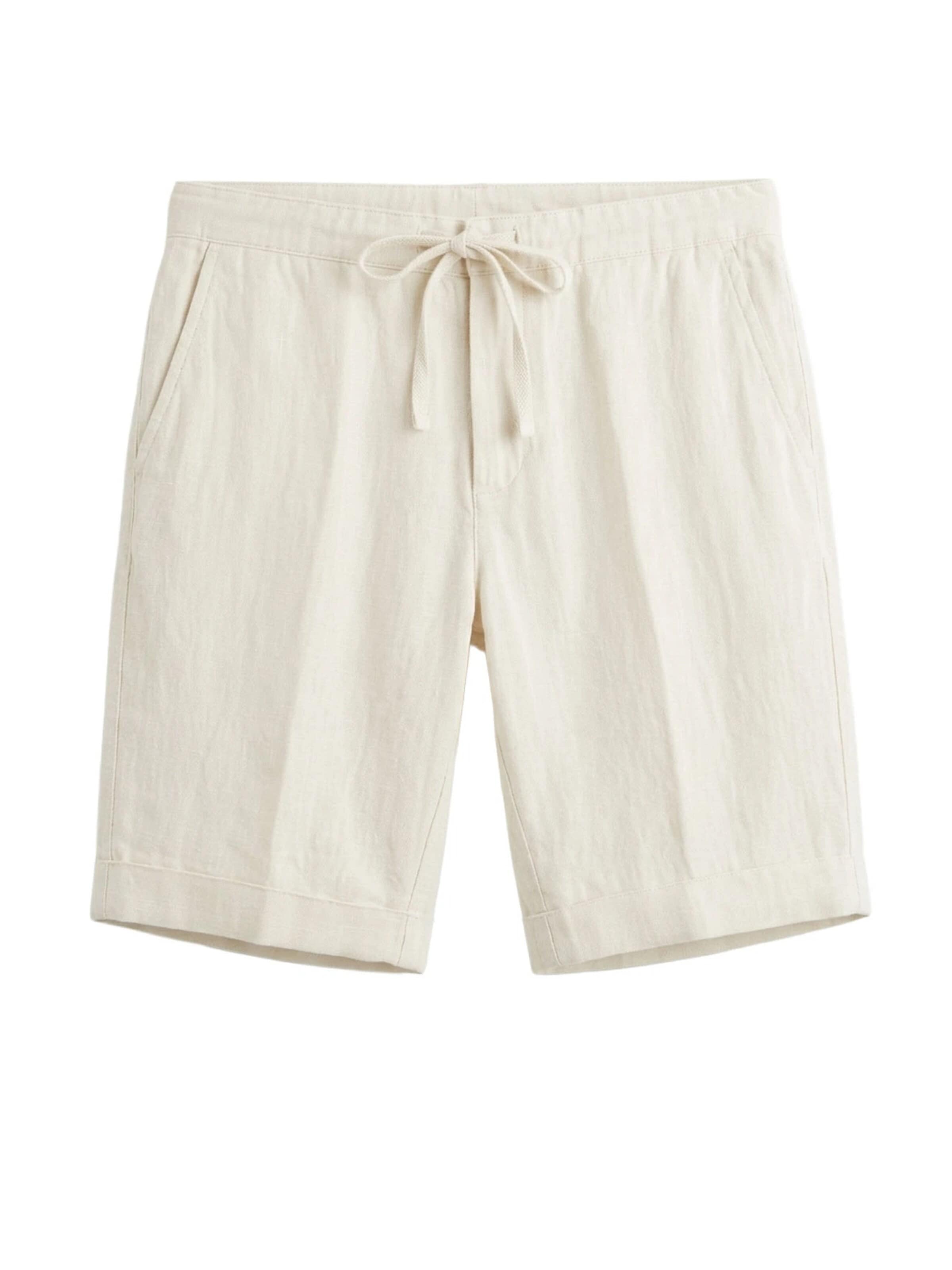 Regular Pantalon Il Lanificio en beige : devant
