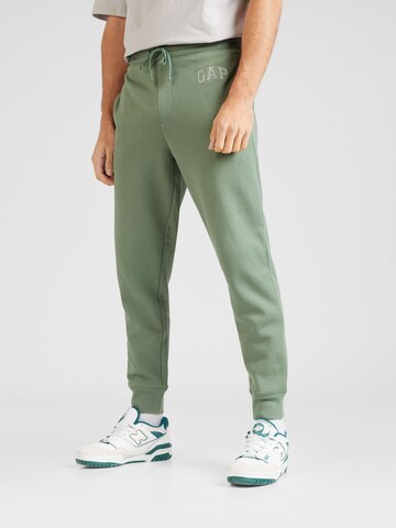 GAP - Tapered Calças 'HERITAGE' em verde: frente