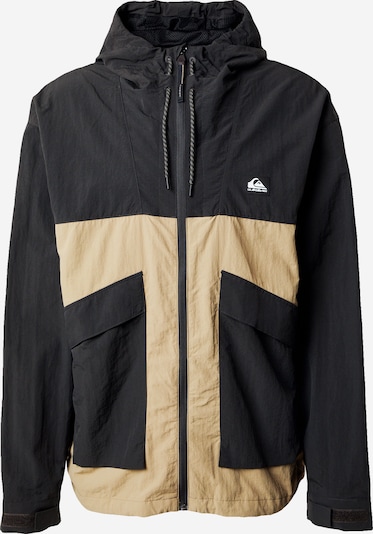 QUIKSILVER Outdoor jacket 'HIGH HORIZON' in Light beige / Black / White, Item view