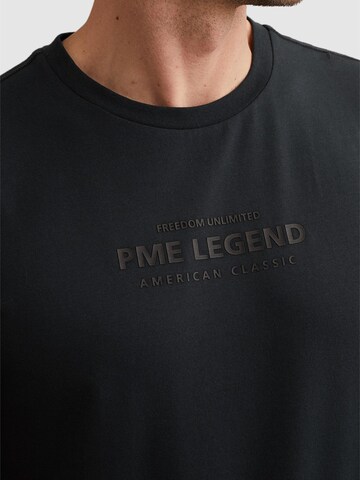 PME Legend Shirt 'PME LEGEND - T-shirt in cotton jersey with artwork' in Blue