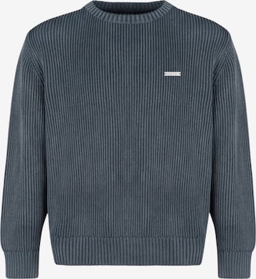 Lowkey - Jersey 'Heavyweight Knit Sweater Strickpullover' en azul: frente