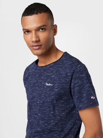Pepe Jeans T-Shirt 'PAUL' in Blau