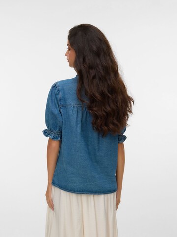 VERO MODA Blouse 'VMLola' in Blue
