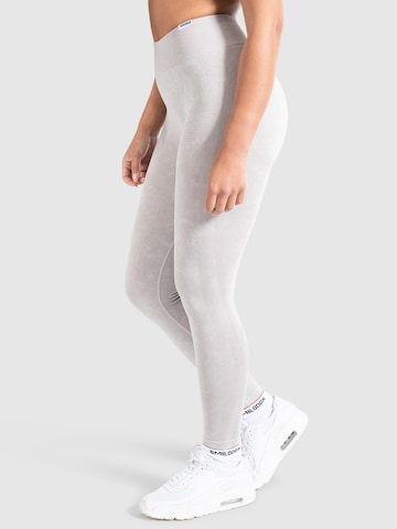 Skinny Leggings ' Batik Scrunch ' Smilodox en marron