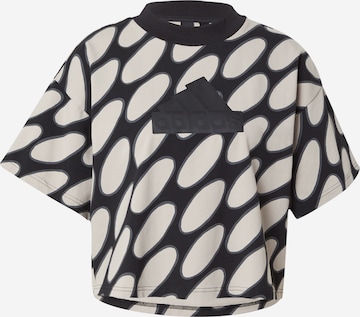 ADIDAS SPORTSWEAR - Camisa funcionais 'Marimekko' em bege: frente