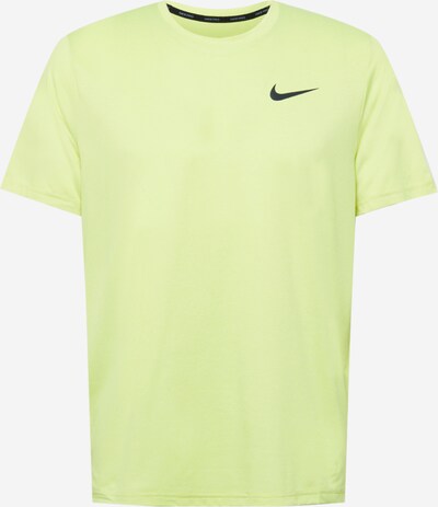Tricou funcțional NIKE pe galben neon / negru, Vizualizare produs