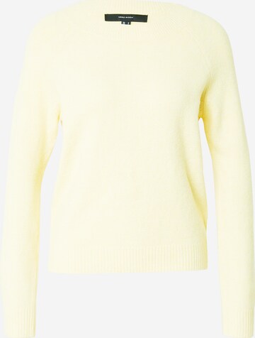 VERO MODA Sweater 'Doffy' in Yellow: front