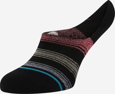 Stance Athletic Socks 'CADENT' in Turquoise / Mustard / mottled grey / mottled red / Black, Item view
