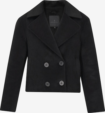 DreiMaster Klassik Płaszcz przejściowy w kolorze czarny: przód