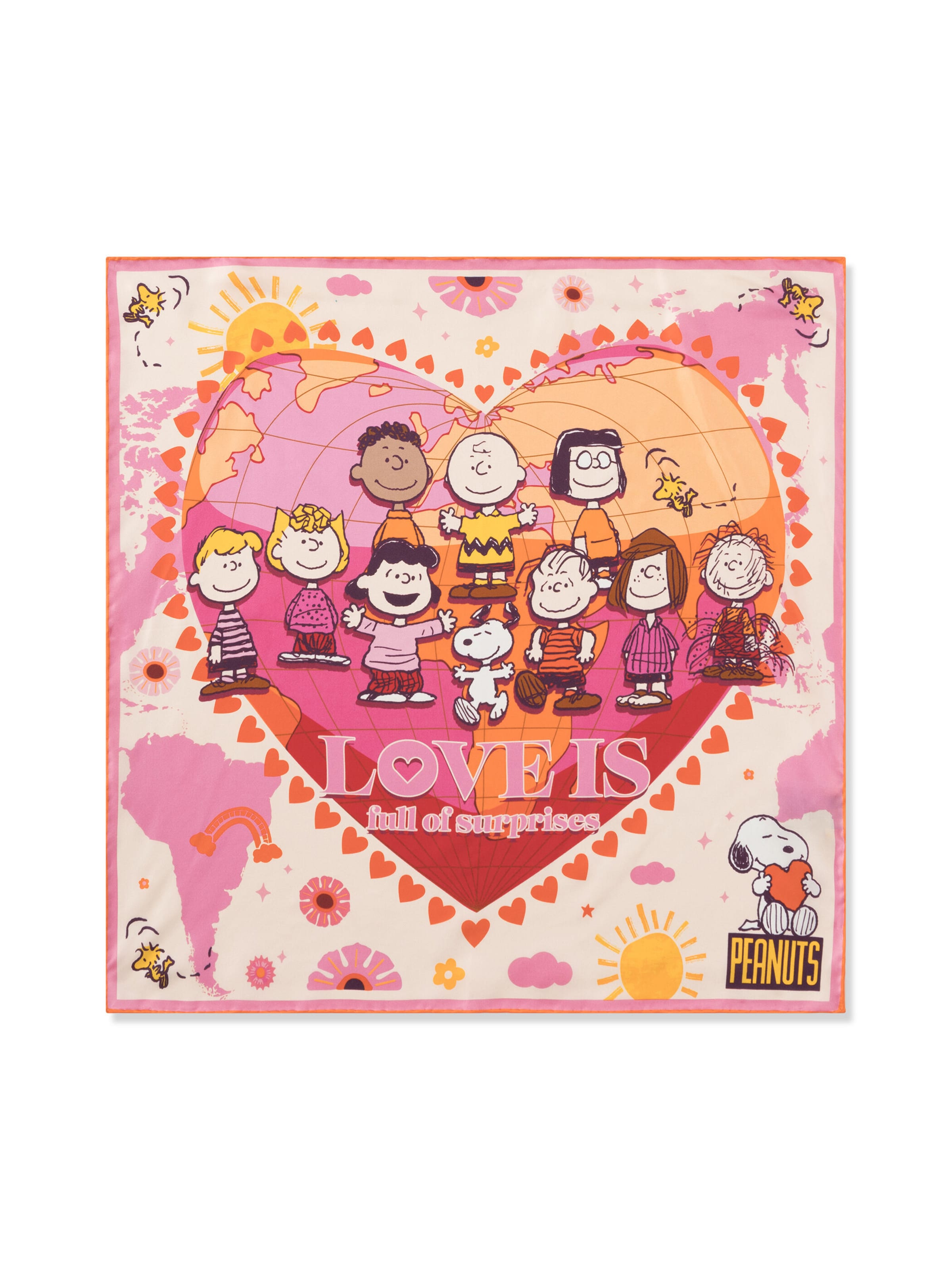 CODELLO Tuch Nickituch Seide in Mischfarben