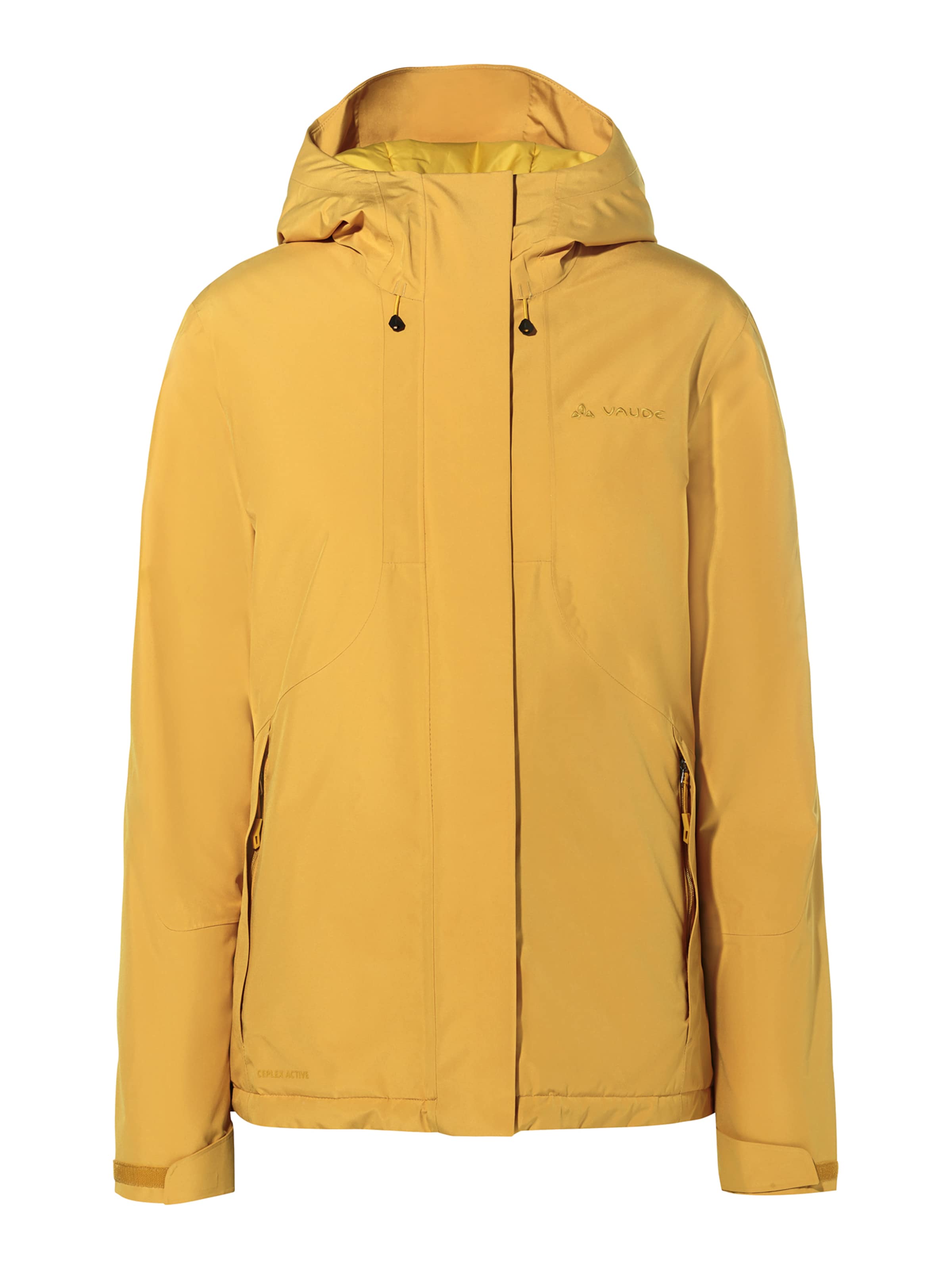 VAUDE Outdoor jacket 'Rosemoor' in Yellow: front