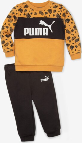 PUMA Joggingpak in Oranje: voorkant