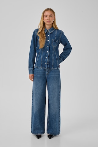 My Essential Wardrobe - Perna larga Calças de ganga 'Jessie 174' em azul