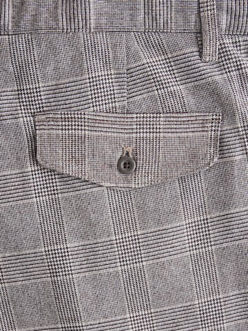 Next - Tapered Pantalón plisado 'Heritage' en gris