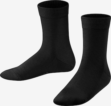 FALKE Socks 'Family' in Black: front