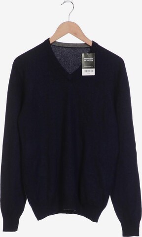 Hackett London Sweater & Cardigan in M in Blue: front