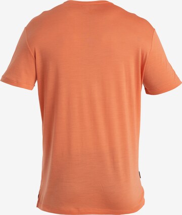 T-Shirt fonctionnel 'Cool-Lite Sphere III' ICEBREAKER en orange