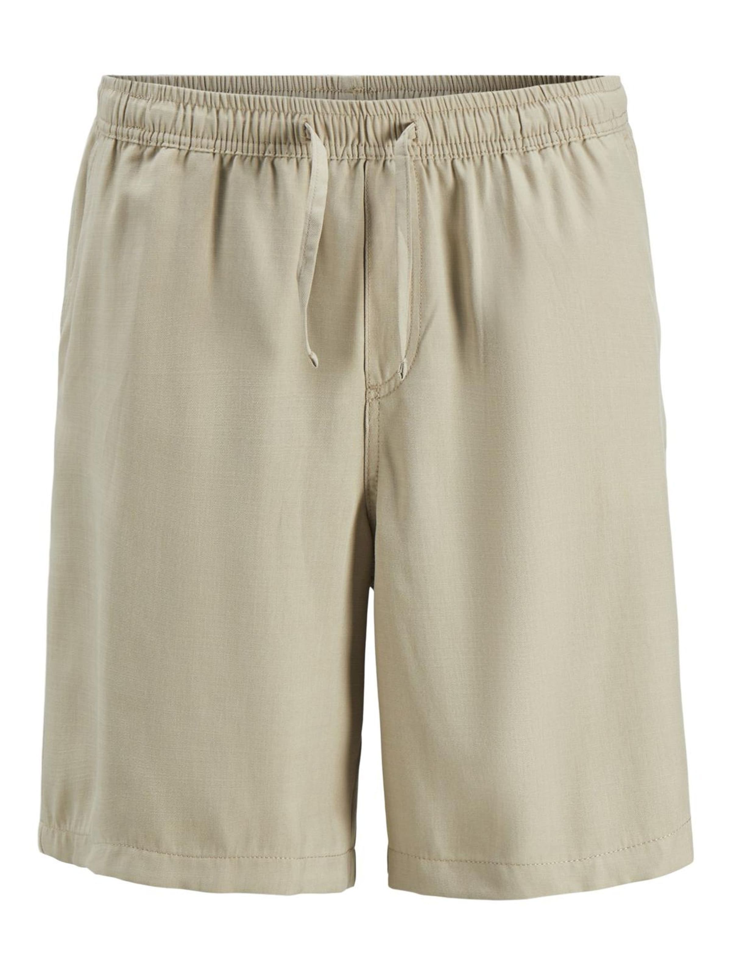 Loosefit Pantalon JACK & JONES en beige : devant