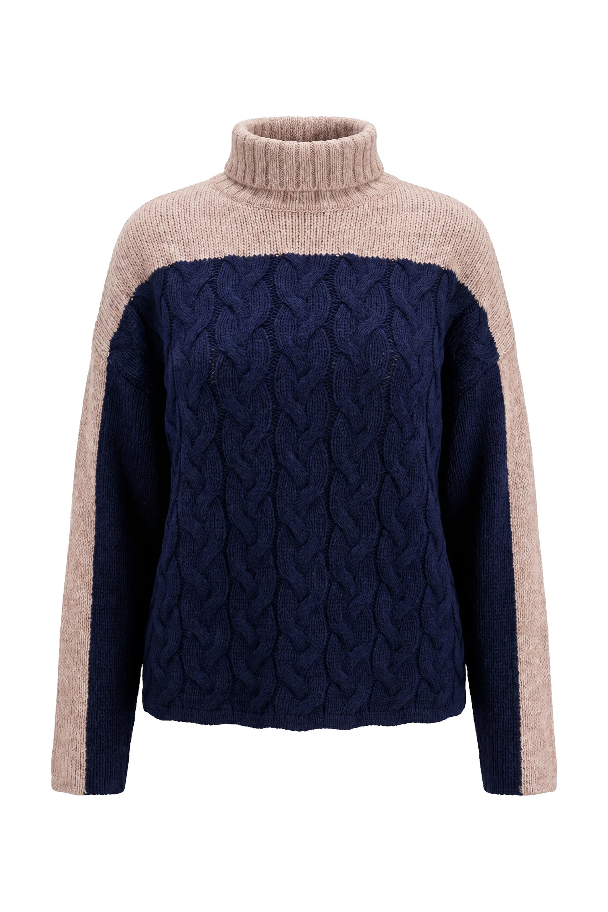 Ulla Popken Pullover in Blau: Vorderseite