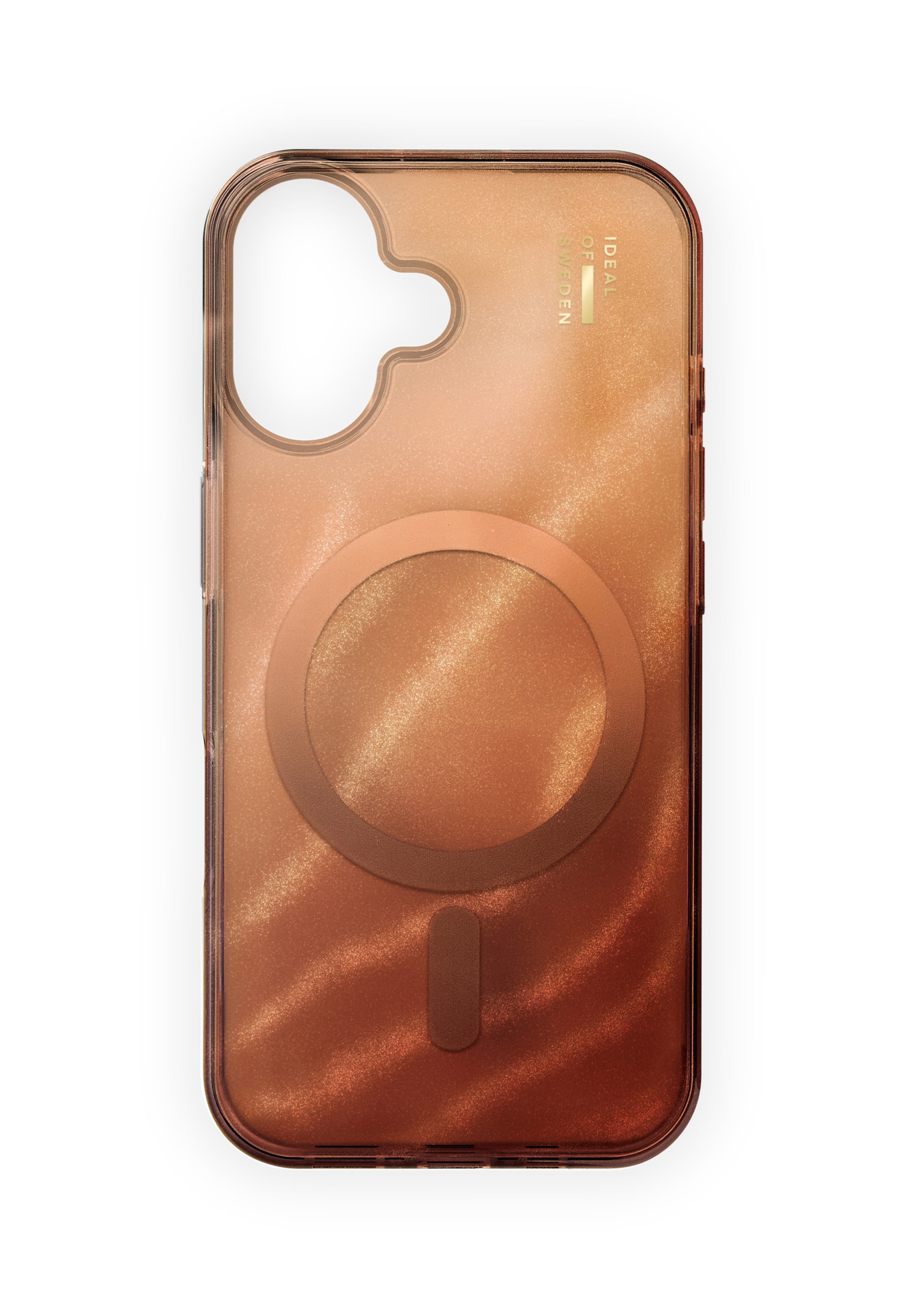 iDeal of Sweden Smartphonehoesje 'MagSafe iPhone 16' in Bruin: voorkant